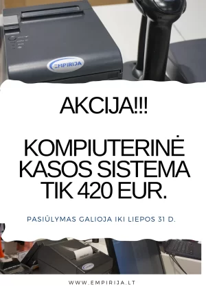 AKCIJA Kompiuterinės kasos sitemos - Empirija