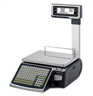 Commercial scales with printer Dibal T-535